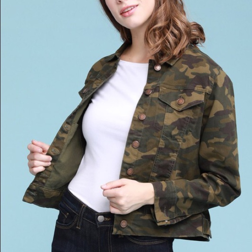 Judy Blue Camo Jacket